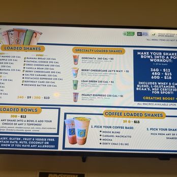 Loaded Protein Hub - Menu 2 - Coffee & Tea Near Me - Hawaiian Gardens, California Loaded Protein Hub - Menu 2 - Coffee & Tea Near Me - Hawaiian Gardens, California