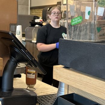 Starbucks - Talking for five minutes with another employee while customers stood there waiting for service. Complaining about about another employee. - Coffee & Tea Near Me - Middletown, Pennsylvania