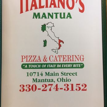 Italiano's Pizzaria - a sign for the restaurant - Pizza Near Me - Mantua, Ohio Italiano's Pizzaria - a sign for the restaurant - Pizza Near Me - Mantua, Ohio