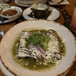 Enchiladas Verdes