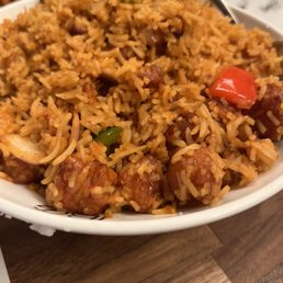 Spicy Paneer Rice Spicy Paneer Rice