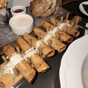 Pier 24 - Chicken taquitos - New American Near Me - Avalon, California Pier 24 - Chicken taquitos - New American Near Me - Avalon, California