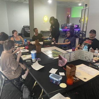TTK Cyber Lounge - Friday night D&D in full swing, with a campaign that invites people to drop in and out of the story. - Internet Cafes Near Me - Gaffney, South Carolina TTK Cyber Lounge - Friday night D&D in full swing, with a campaign that invites people to drop in and out of the story. - Internet Cafes Near Me - Gaffney, South Carolina