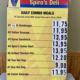 Combo meals 6.22.22 Combo meals 6.22.22