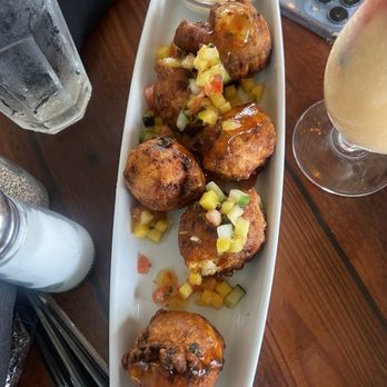 Bahama Breeze - Crispy Conch Fritters - Latin American Near Me - Orlando, Florida Bahama Breeze - Crispy Conch Fritters - Latin American Near Me - Orlando, Florida