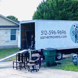 Sarver Movers truck
