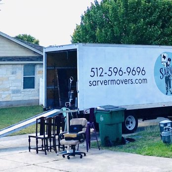Boxer Buddies - Sarver Movers truck - Movers Near Me - Austin, Texas