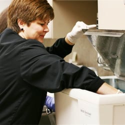 Newnan Dentistry - Dental Assistant sterilizing equipment