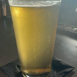 Ice cold severed craft Beer