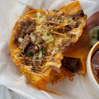 Taqueria Pelayos 3 - Inside of birria tacos - Mexican Near Me - Seaside, Oregon Taqueria Pelayos 3 - Inside of birria tacos - Mexican Near Me - Seaside, Oregon