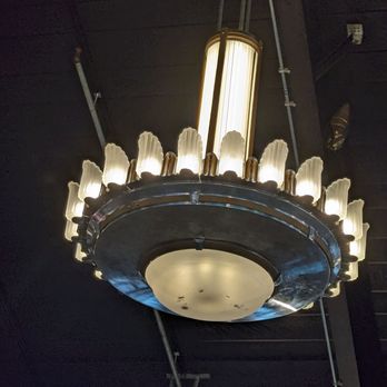 The Pines Dine - Main room chandelier - Food Trucks Near Me - Lincoln City, Oregon