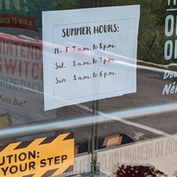 Nekter Juice Bar - Summer hours