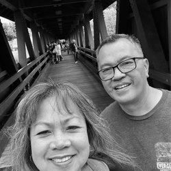 Riverwalk Covered Bridge - 06.10.23 very pleasant walk