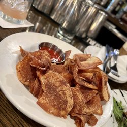 DRY 85 - Hand Cut Potato Chips with Sriracha Ketchup