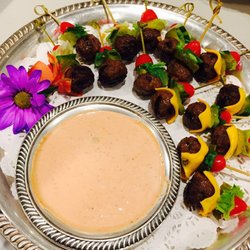 Bianco's Catering - Mini Bunless Burger Bites