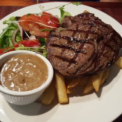 The Stafford - Rib fillet steak with pepper sauce