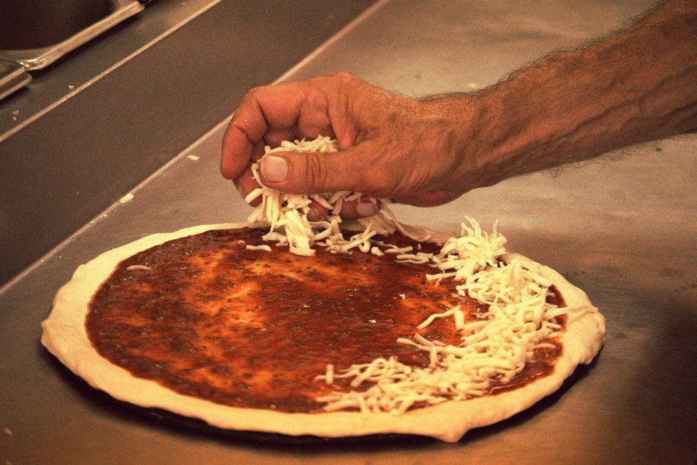 Food from Main Street Pizza