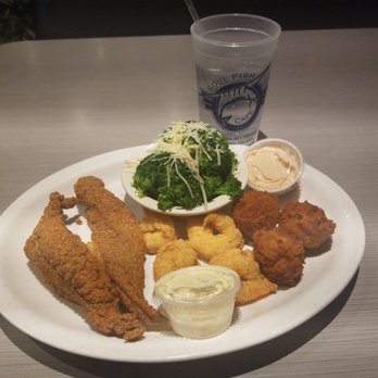 Soul Fish Cafe - Fish and shrimp plate. - Seafood Near Me - Memphis, Tennessee