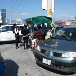 Raspados de Santander - Puesto en el estacionamiento
