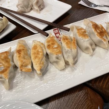 Northern Cafe - E12. Pork Potstickers - Chinese Near Me - Irvine, California Northern Cafe - E12. Pork Potstickers - Chinese Near Me - Irvine, California