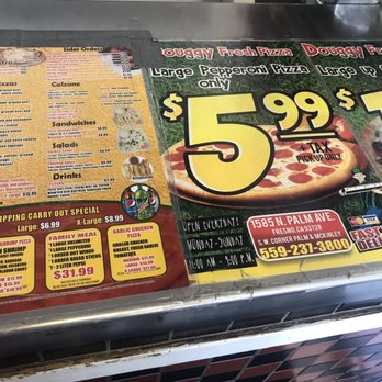 Douggy Fresh Pizza - Pizza Near Me - Fresno, California