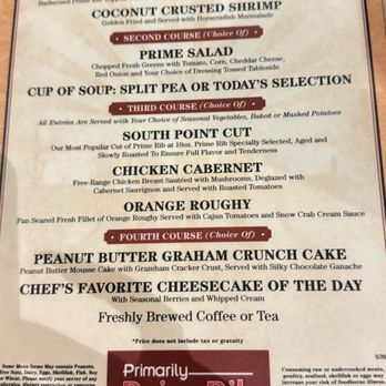 Primarily Prime Rib - Menu - Steakhouses Near Me - Las Vegas, Nevada Primarily Prime Rib - Menu - Steakhouses Near Me - Las Vegas, Nevada