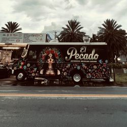 El Pecado - The food truck opening after a big storm.