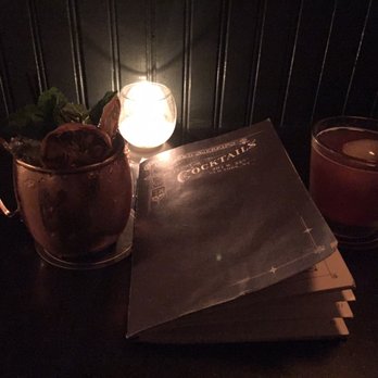Tanner Smiths - Big Frenchy (Monkey Shoulder Whisky, Lejay Creme de Cassis, Lemon, Sugar, Laptoaig Mist) ($14) on right. Sing Sing on left. - Cocktail Bars Near Me - New York, New York Tanner Smiths - Big Frenchy (Monkey Shoulder Whisky, Lejay Creme de Cassis, Lemon, Sugar, Laptoaig Mist) ($14) on right. Sing Sing on left. - Cocktail Bars Near Me - New York, New York