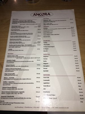 Menu photo 1 Ancora Chadderton, XGM