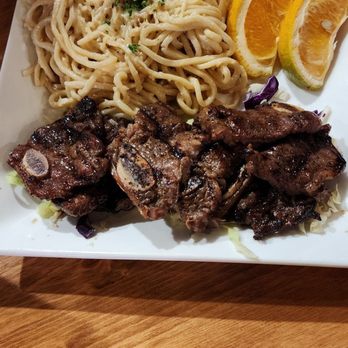 Hook & Reel Cajun Seafood & Bar - Short ribs with garlic noodles - Seafood Near Me - Sacramento, California Hook & Reel Cajun Seafood & Bar - Short ribs with garlic noodles - Seafood Near Me - Sacramento, California