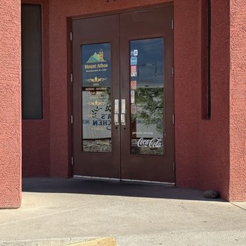 Mount Athos Restaurant and Cafe - Entrance - Greek Near Me - Florence, Arizona