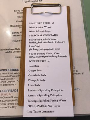 Menu photo 4 Ryan William Vineyard Burdett, NY