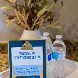 Desert Creek Dental - We offer complimentary beverages, blankets, cable tv, and headphones to make your visit as comfortable as possible.