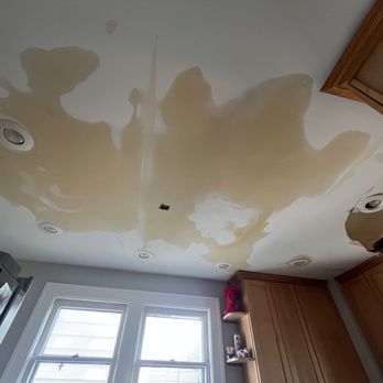 Olympic Drywall - Had a flood on the second floor that ruined the kitchen ceiling - Drywall Installation & Repair Near Me - Columbus, Ohio Olympic Drywall - Had a flood on the second floor that ruined the kitchen ceiling - Drywall Installation & Repair Near Me - Columbus, Ohio
