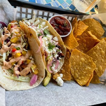 Agave - Mahi mahi taco and pork belly taco - Tacos Near Me - Bluffton, South Carolina