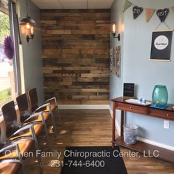 O'Brien Family Chiropractic Center - The sun loves to shine on you in our reception area! Help yourself to flavored infused water and relax!