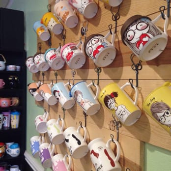 Roasting Water - walls of coffee mugs for purchase - Coffee & Tea Near Me - Westminster, California Roasting Water - walls of coffee mugs for purchase - Coffee & Tea Near Me - Westminster, California