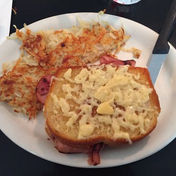 Russell's - Croque Monsieur sandwich. Whatevs. - American Near Me - Pasadena, California