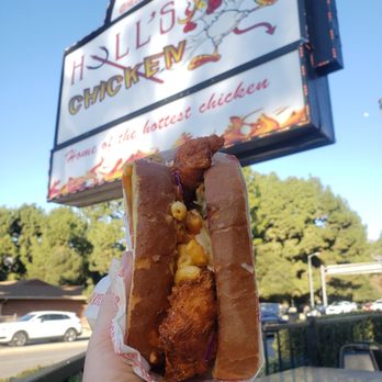 Hell’s Chicken - Sign & Double Mac Attack XX Hot - Chicken Shop Near Me - Los Angeles, California Hell’s Chicken - Sign & Double Mac Attack XX Hot - Chicken Shop Near Me - Los Angeles, California