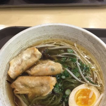 Tensuke Express - Veggie ramen with vegetable gyoza - Noodles Near Me - Columbus, Ohio