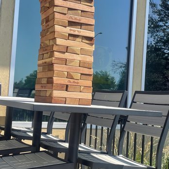 Cheba Hut Toasted Subs - They have Jenga on several tables!!! - Salad Near Me - Fort Collins, Colorado