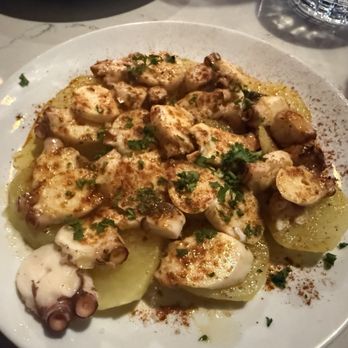 Dos Besos - Octopus with potatoes - Spanish Near Me - Pasadena, California Dos Besos - Octopus with potatoes - Spanish Near Me - Pasadena, California