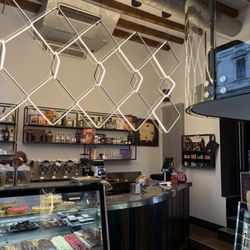 Chocolat - Bakery and coffee prep area