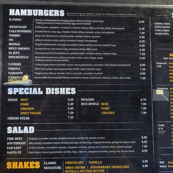 LA Burger - Menu - Burgers Near Me - Carrollton, Texas
