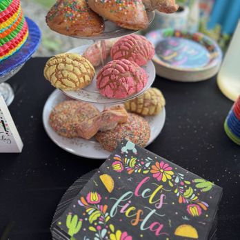 Calico Cake Shop - a display of colorful cookies - Bakeries Near Me - Buena Park, California