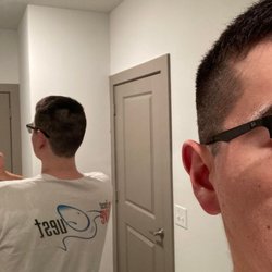 Back of my head was left a patchy mess.
