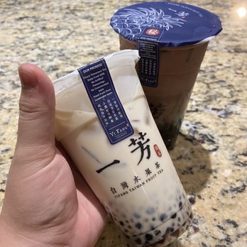 Yi Fang Taiwan Fruit Tea - Super trio milk tea - Bubble Tea Near Me - Ottawa, Ontario Yi Fang Taiwan Fruit Tea - Super trio milk tea - Bubble Tea Near Me - Ottawa, Ontario