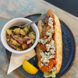 Catfish Po Boy Sandwich