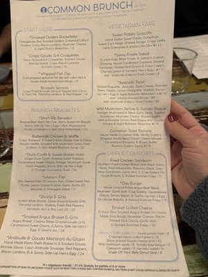 Menu photo 8 Common Restaurant Savannah, GA Menu photo 8 Common Restaurant Savannah, GA