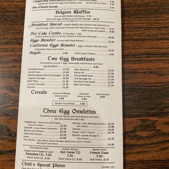Solvang Restaurant - Menu 9/2020 - Scandinavian Near Me - Solvang, California